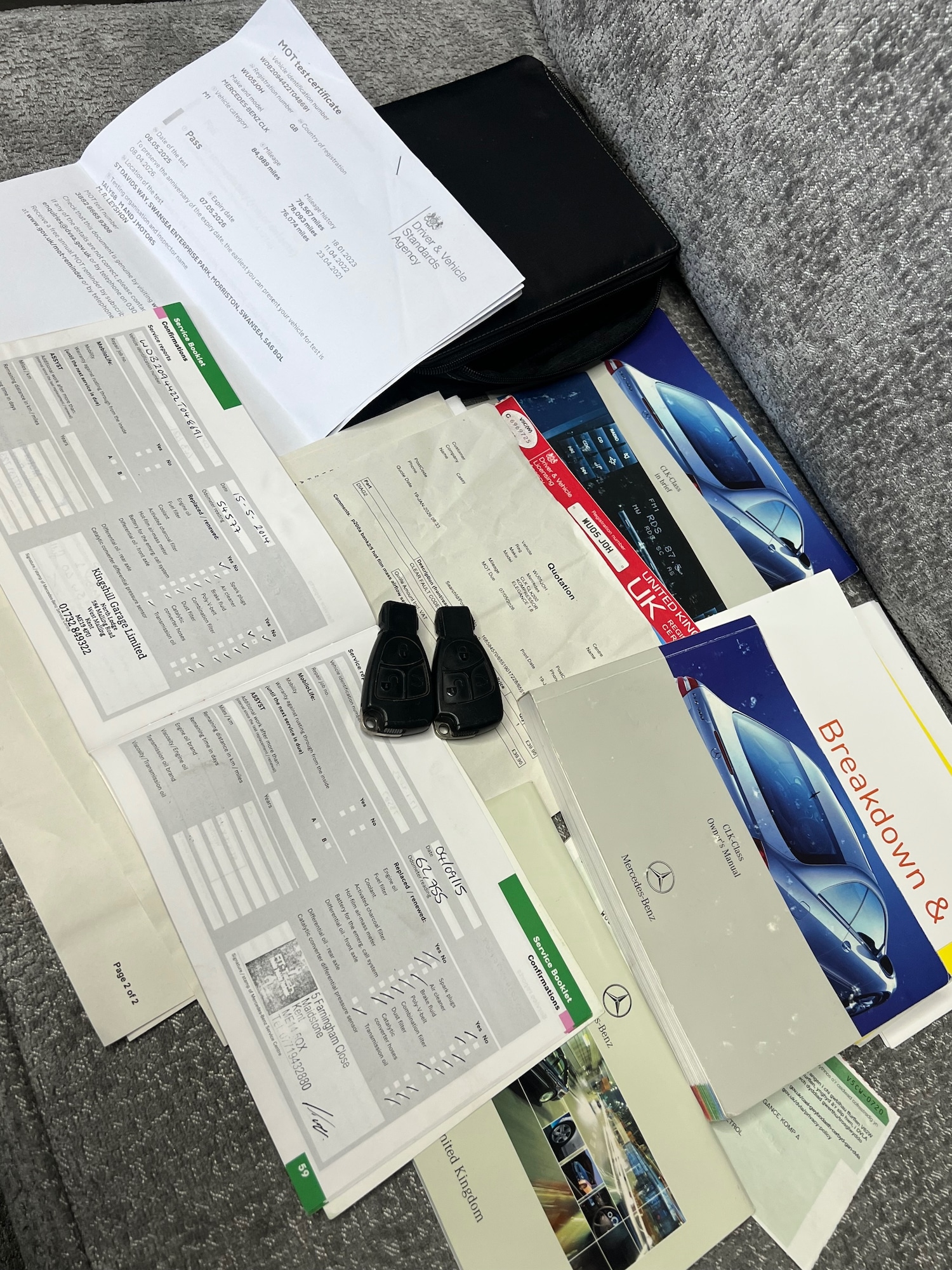 Used Mercedes-Benz CLK 2005 for sale - 77902020: Photo 10