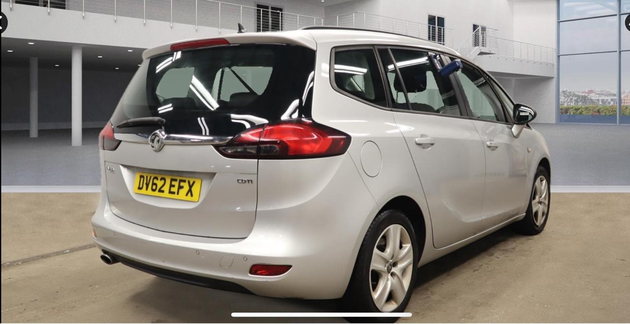 Used Vauxhall Zafira 2012 for sale - 77399975: Photo 4