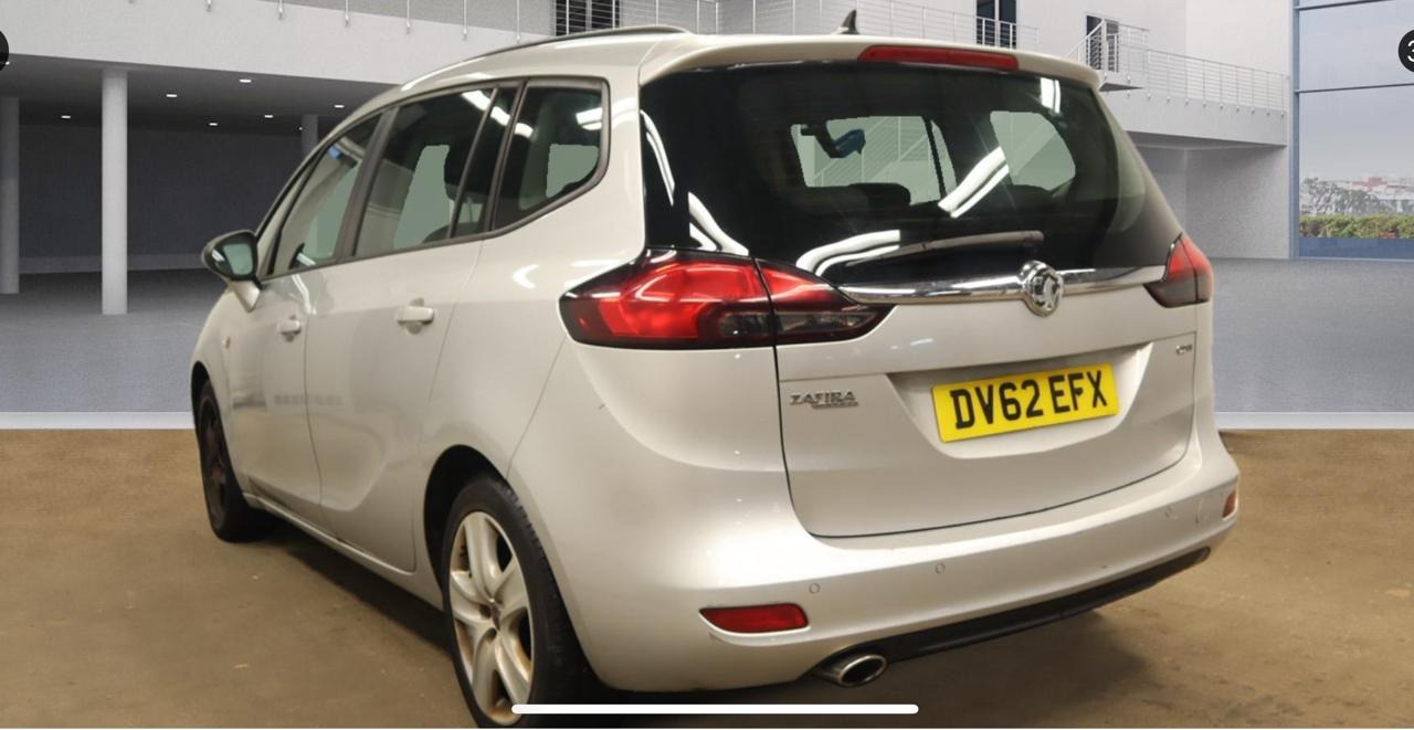 Used Vauxhall Zafira 2012 for sale - 76410505: Photo 3