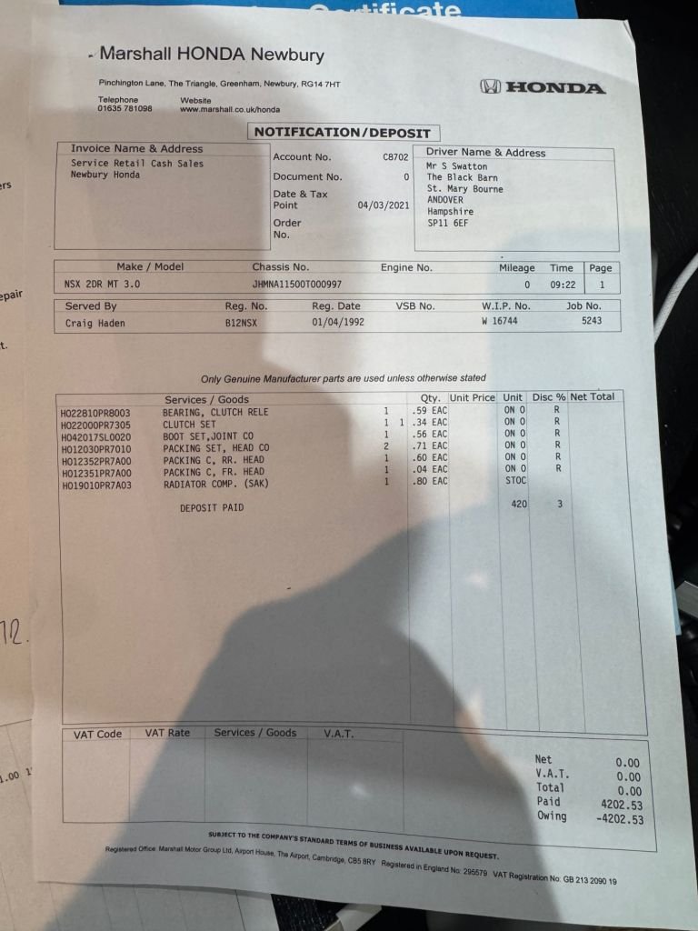 Used Honda NSX 1993 for sale - 76430245: Photo 43