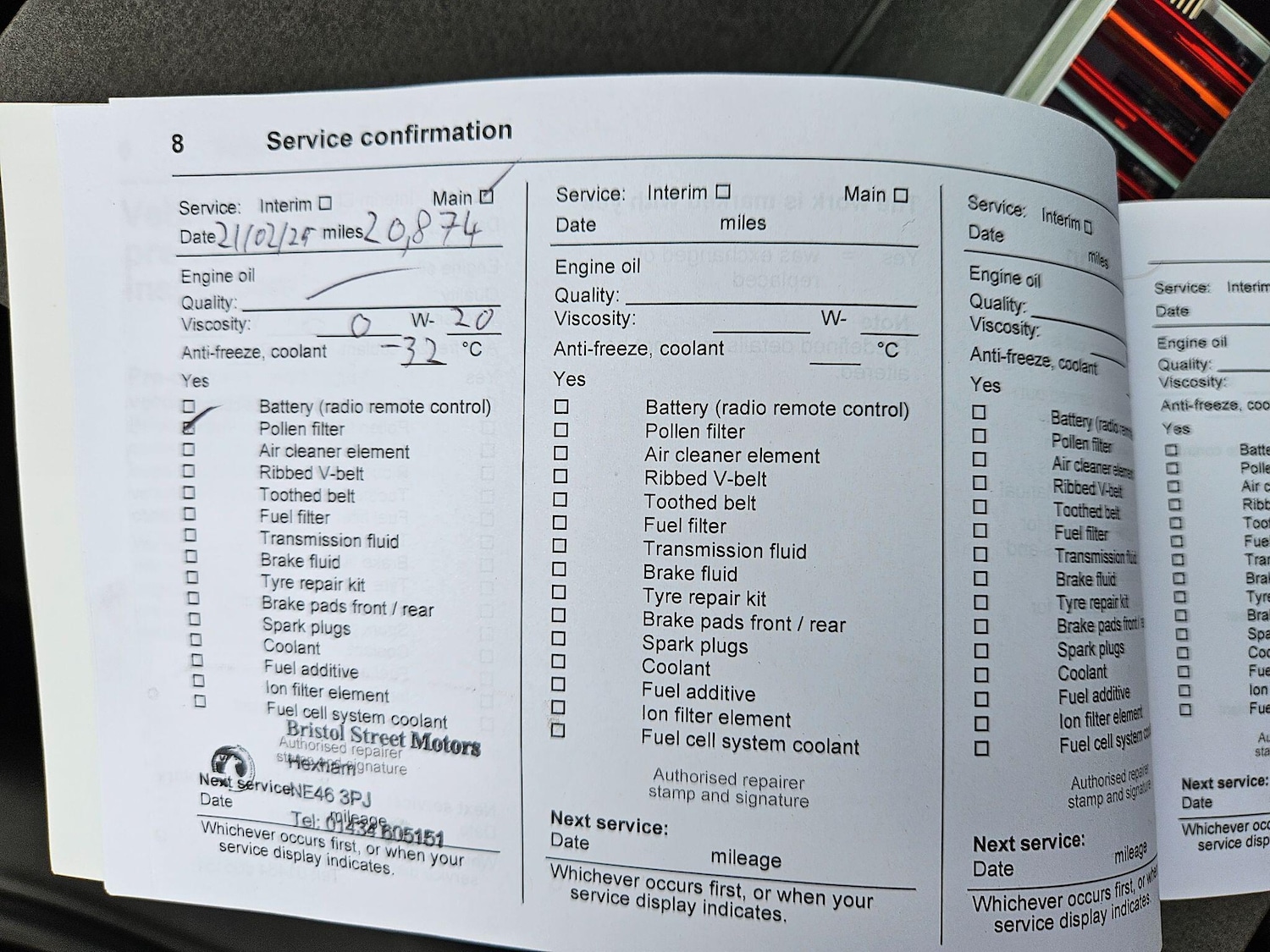 Vehicle 20