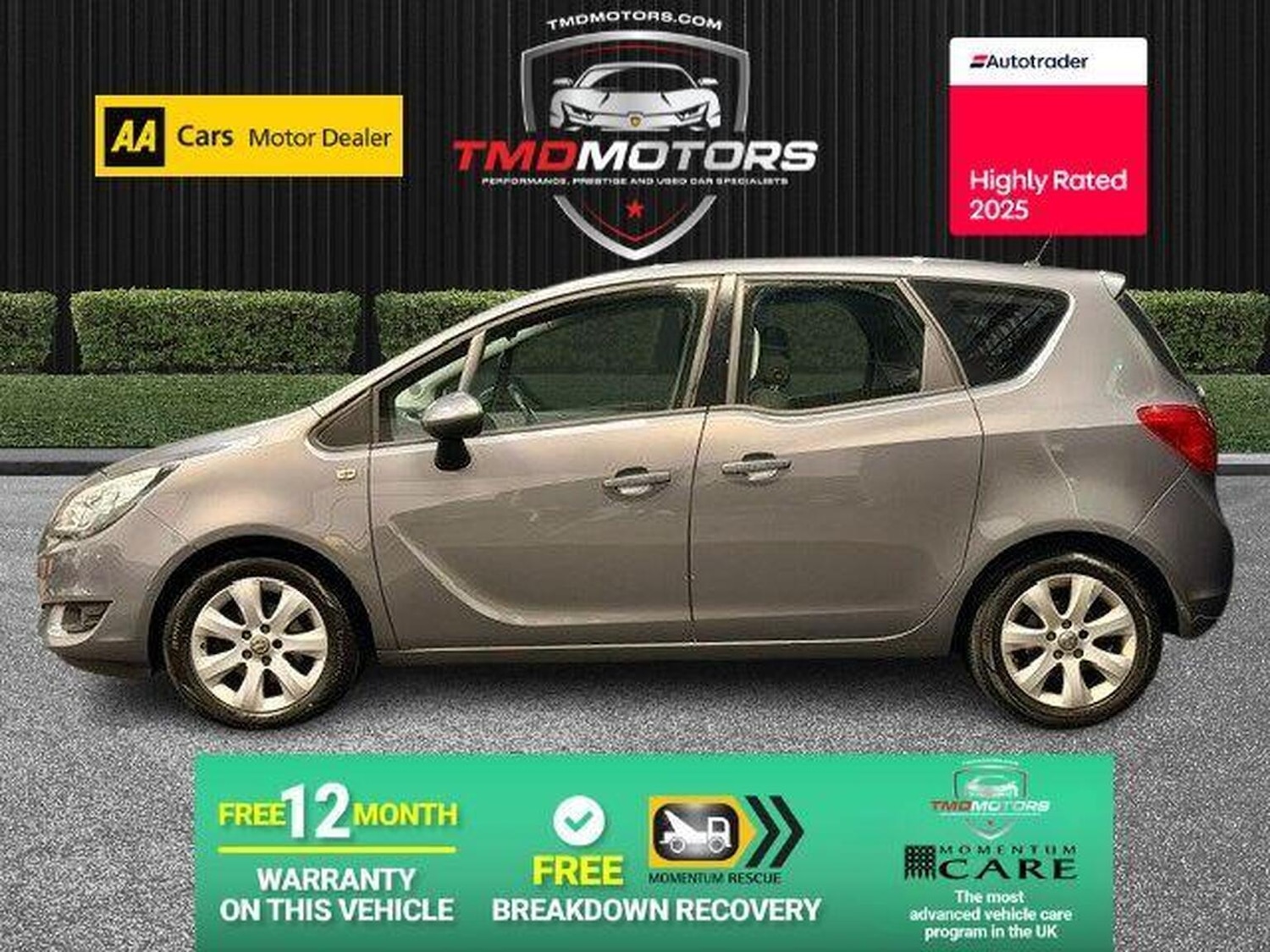 Used Vauxhall Meriva 2016 for sale - 77749881: Photo 4