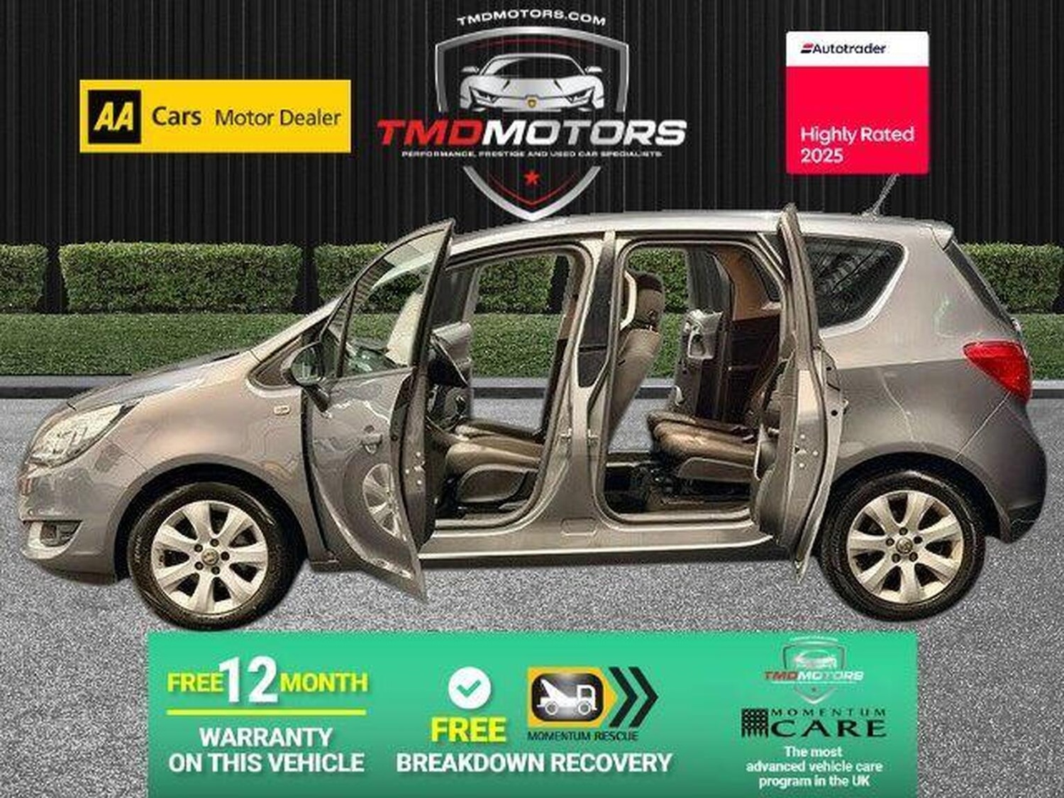 Used Vauxhall Meriva 2016 for sale - 77749881: Photo 5