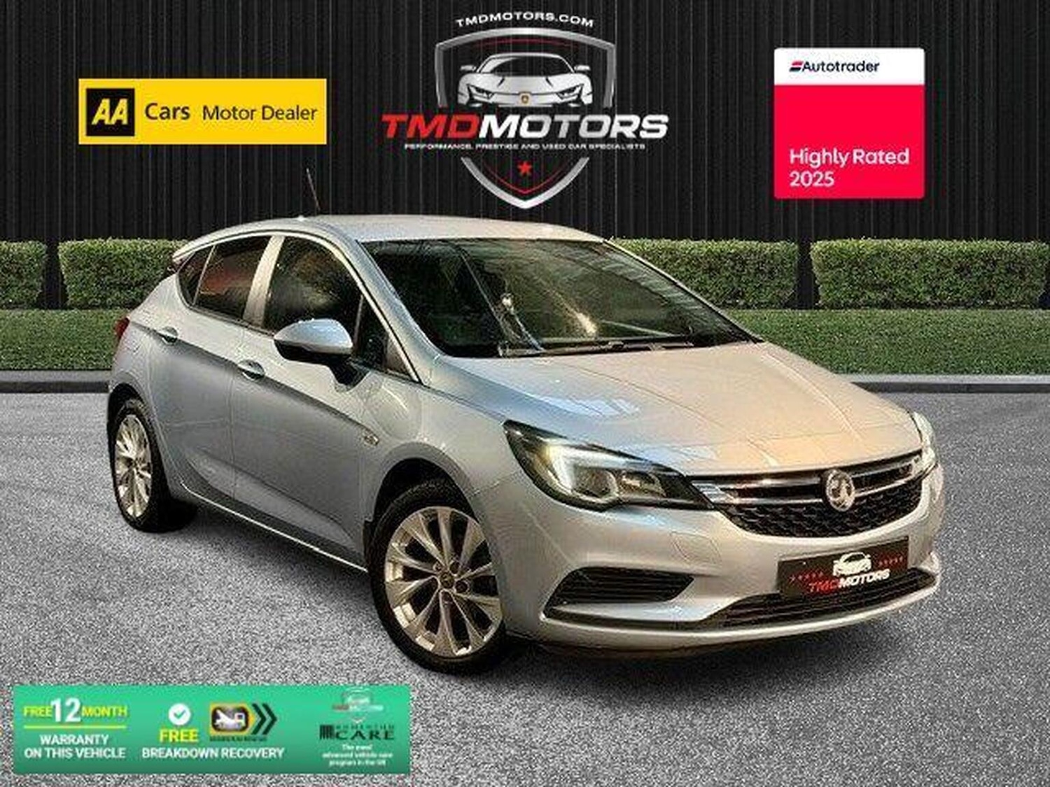 Used Vauxhall Astra 2016 for sale - 77749817: Photo 1