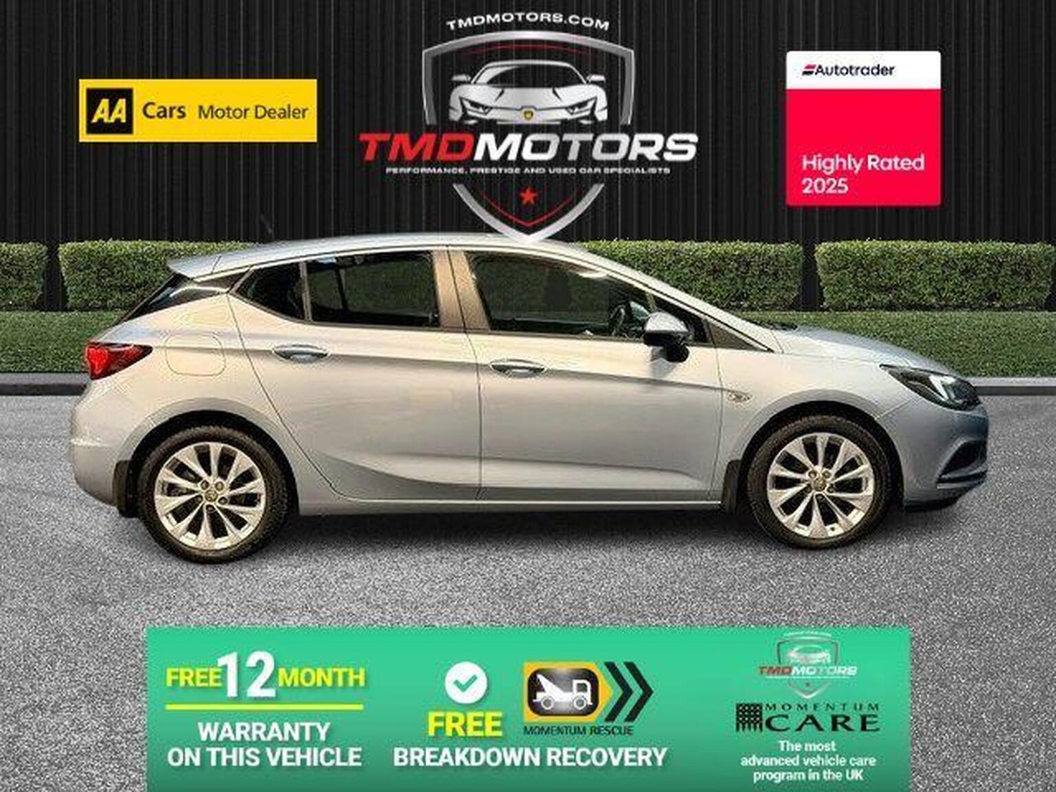 Used Vauxhall Astra 2016 for sale - 77749817: Photo 5