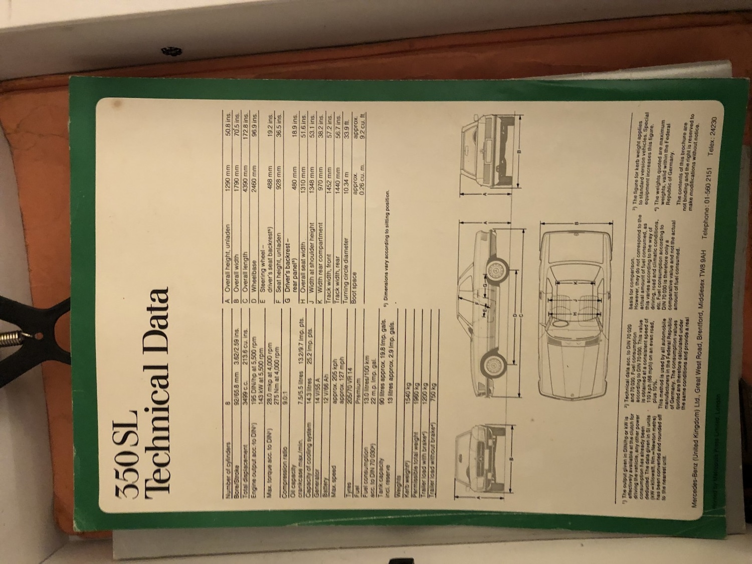 Used Mercedes-Benz 350 SL 1972 for sale - 77562519: Photo 40