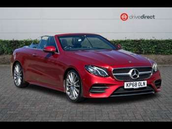 2018 - E220d AMG Line Premium 2dr 9G-Tronic Cabriolet Automatic