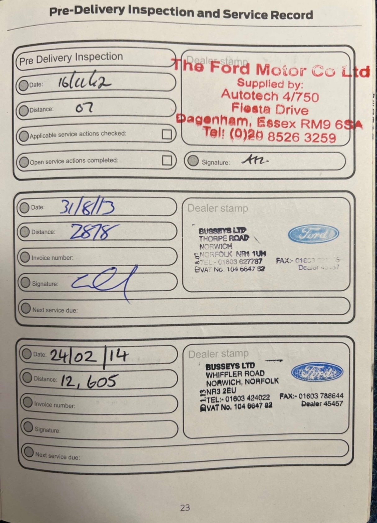 Vehicle 12