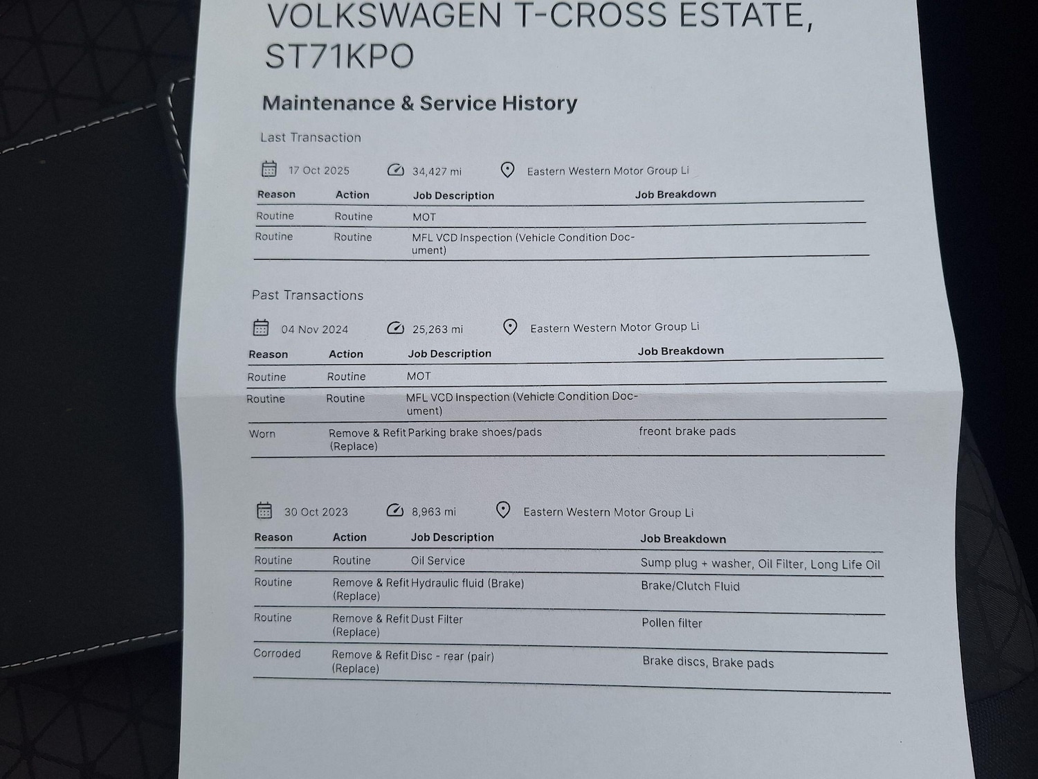 Used Volkswagen T-Cross for sale - 77537996: Photo 27