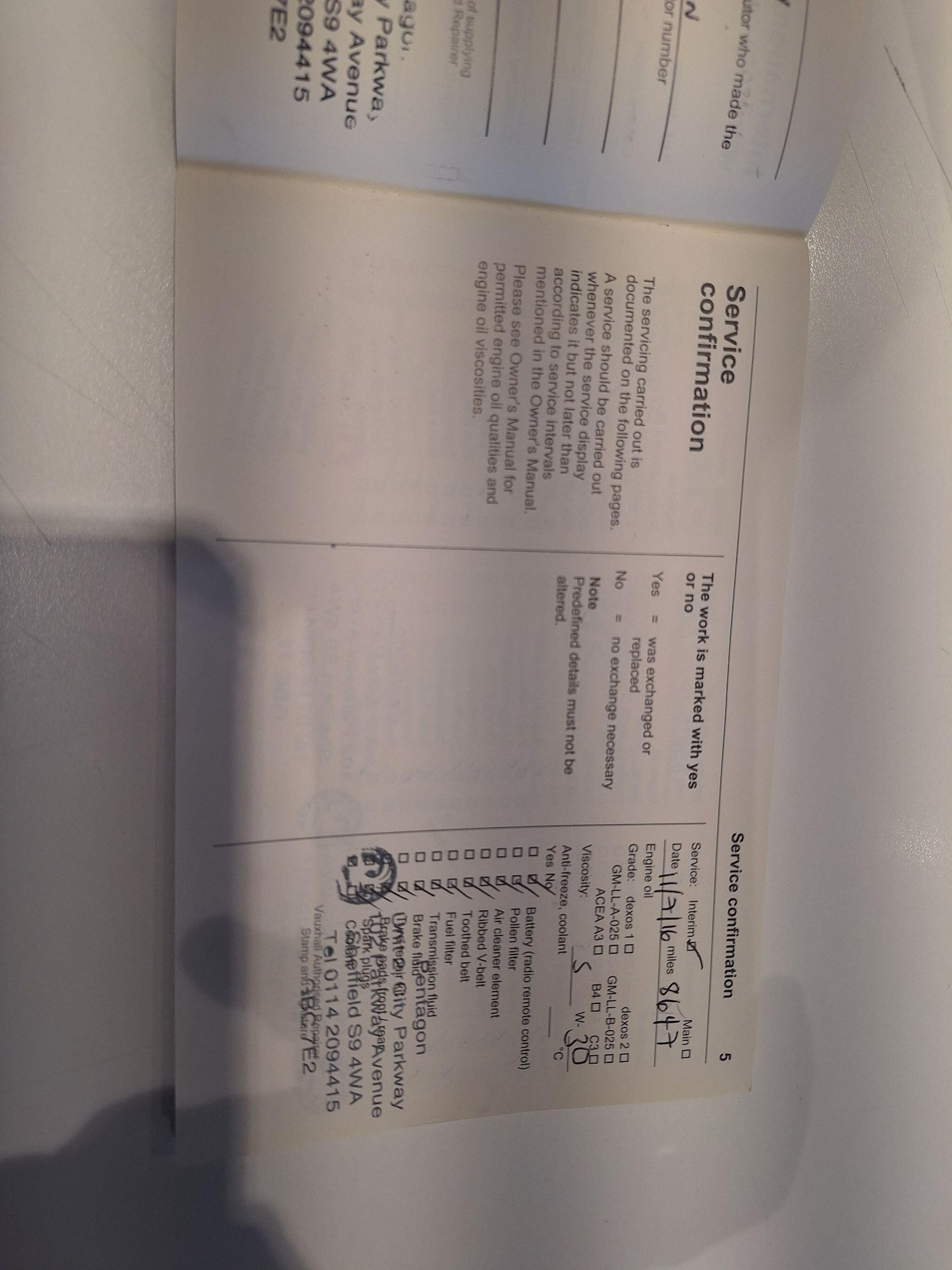 Used Vauxhall Zafira 2015 for sale - 78185386: Photo 24