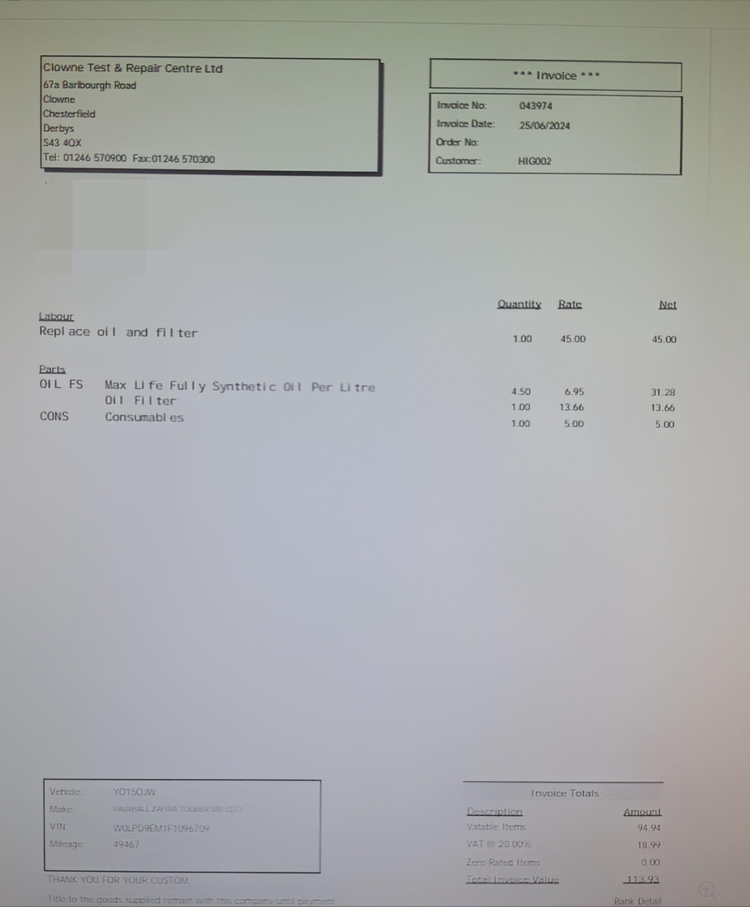 Used Vauxhall Zafira 2015 for sale - 78185386: Photo 27