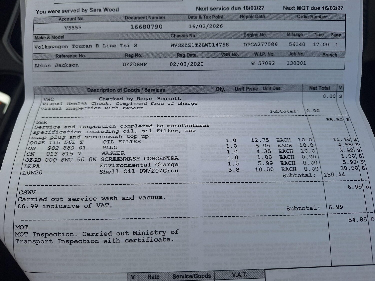 Used Volkswagen Touran 2020 for sale - 78034492: Photo 33