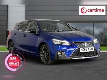 2019 (68) - 1.8 200h F Sport Hatchback 5dr Petrol Hybrid E-CVT Euro 6 (s/s) (136 ps) Me
