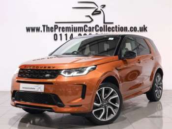 Used Orange Land Rover Discovery Sport for Sale RAC Cars