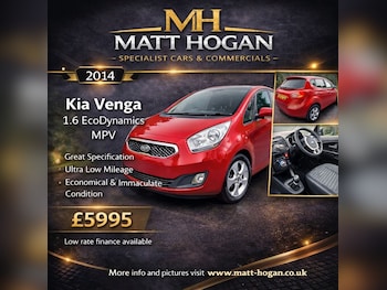 Used Kia Venga 2014 for sale - 77810014: Photo