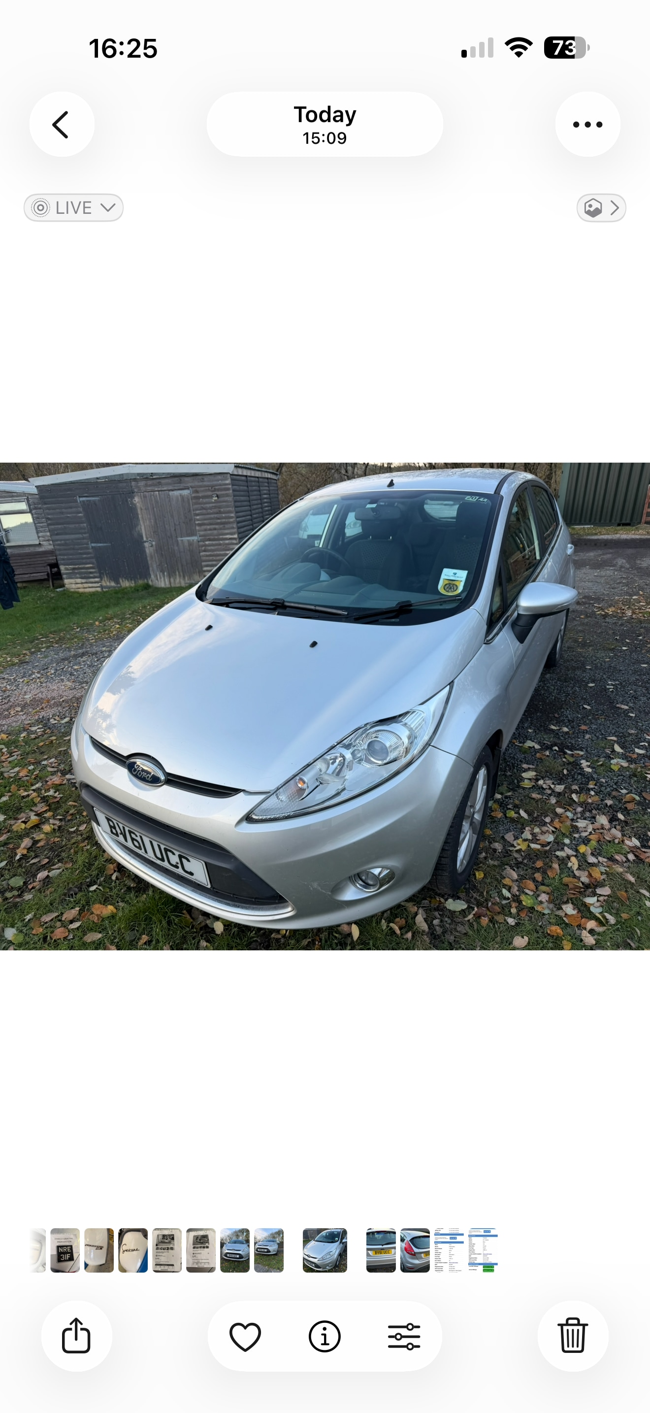 Used Ford Fiesta 2011 for sale - 76662841: Photo 1