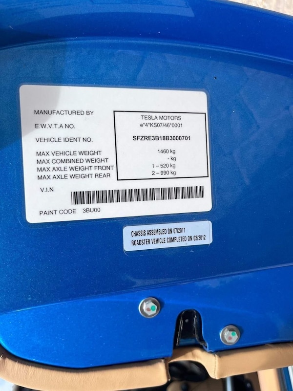 Used Tesla Roadster 2012 for sale - 76274052: Photo 33