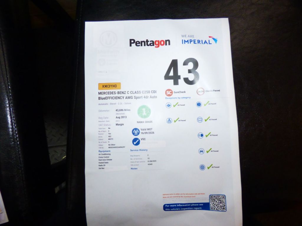 Used Mercedes-Benz C Class 2013 for sale - 77394089: Photo 48