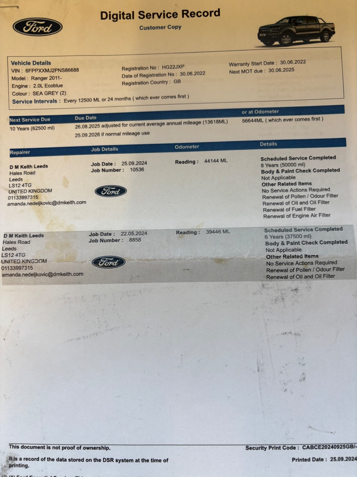 Vehicle 20