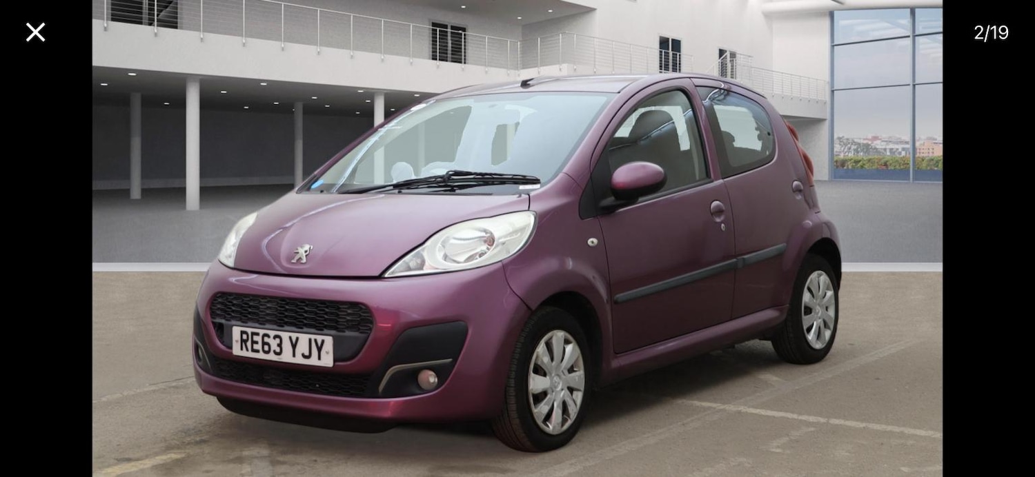 Used Peugeot 107 2013 for sale - 77162334: Photo 2