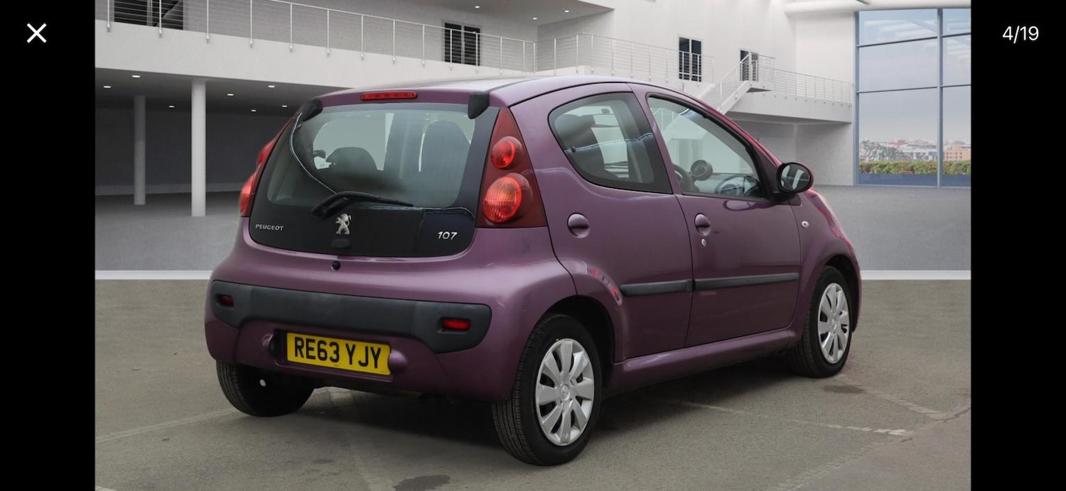 Used Peugeot 107 2013 for sale - 77162334: Photo 4
