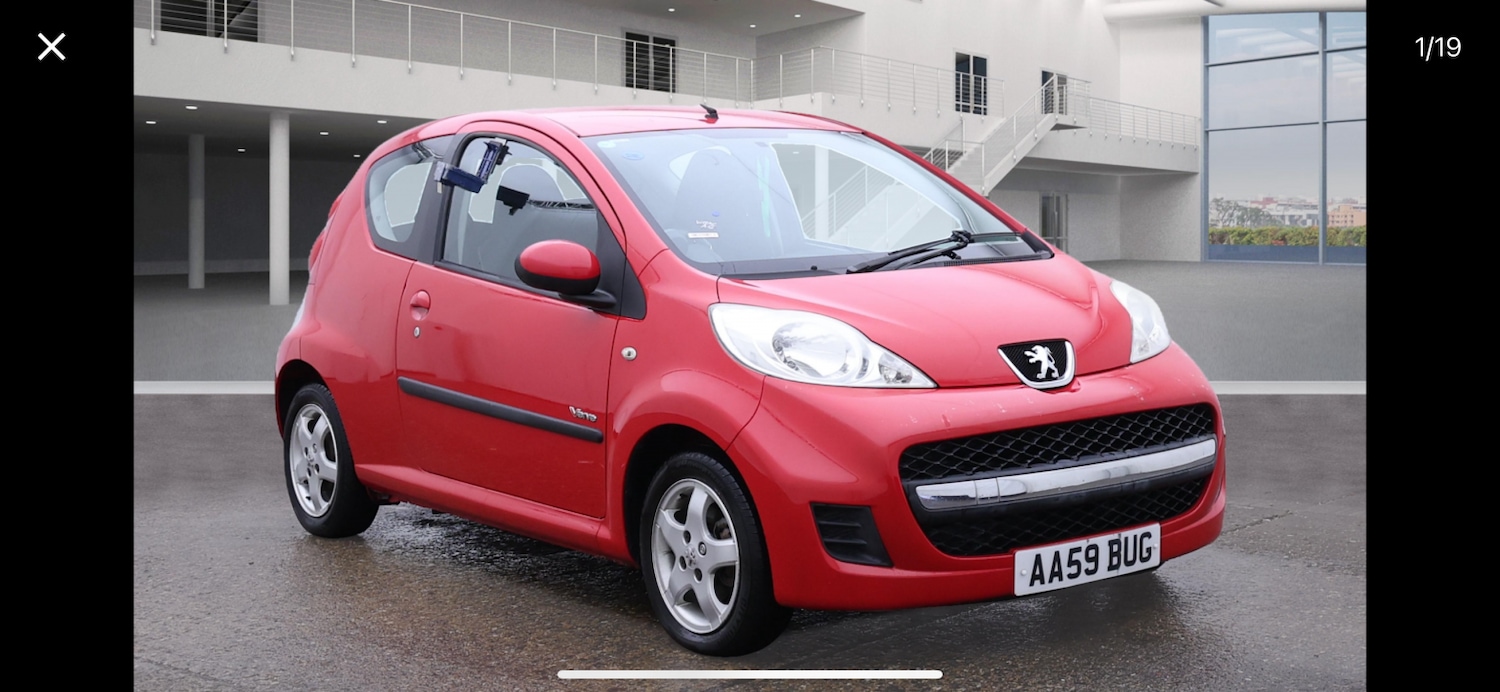 Used Peugeot 107 2010 for sale - 76656176: Photo 1