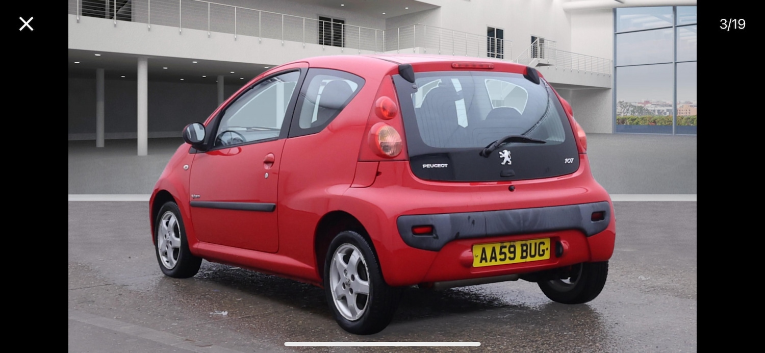 Used Peugeot 107 2010 for sale - 76656176: Photo 3