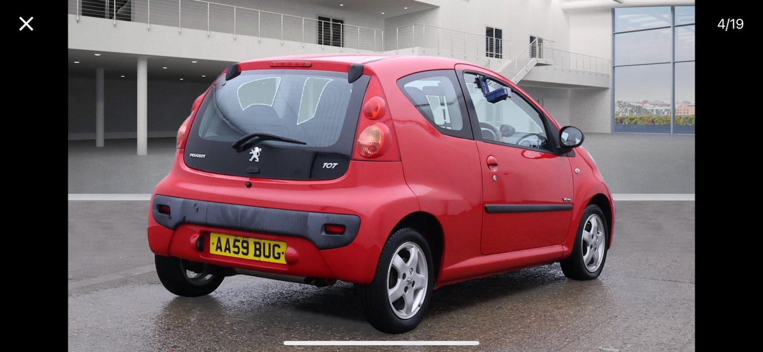 Used Peugeot 107 2010 for sale - 76656176: Photo 4
