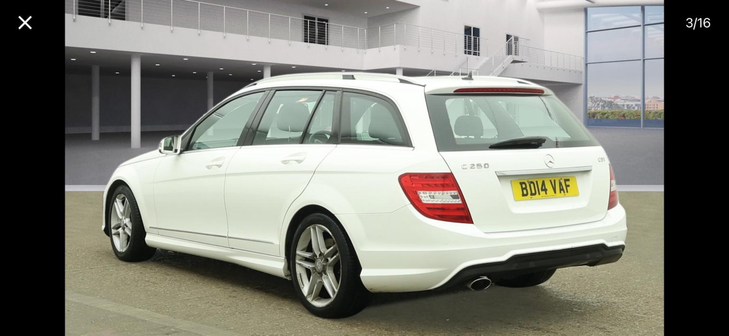 Used Mercedes-Benz C Class 2014 for sale - 77162332: Photo 3