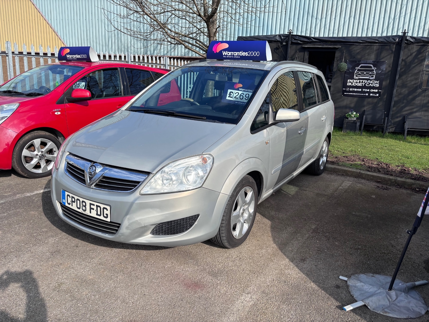 Used Vauxhall Zafira 2008 for sale - 77772469: Photo 2