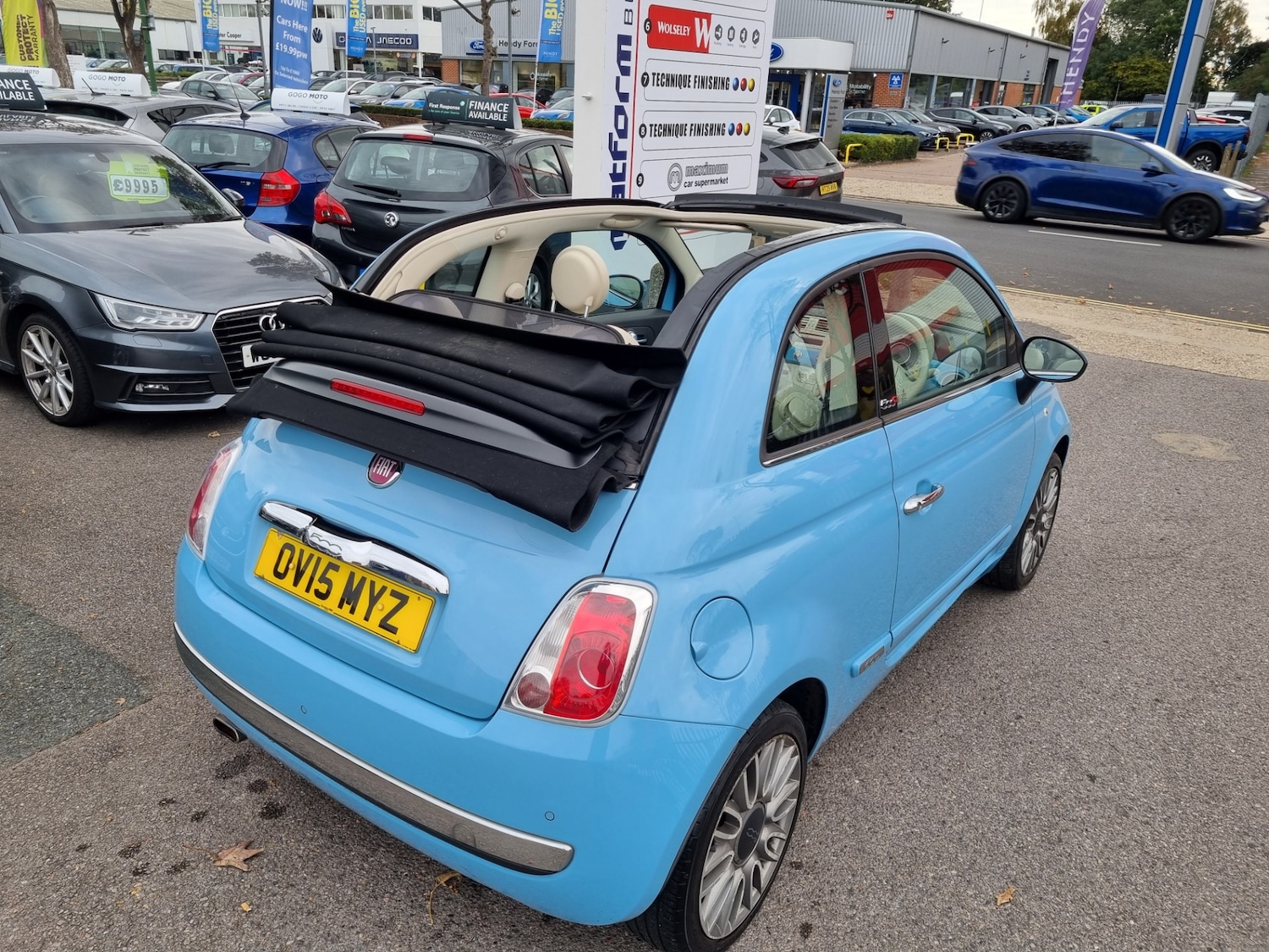 Used Fiat 500C 2015 for sale - 76319483: Photo 9