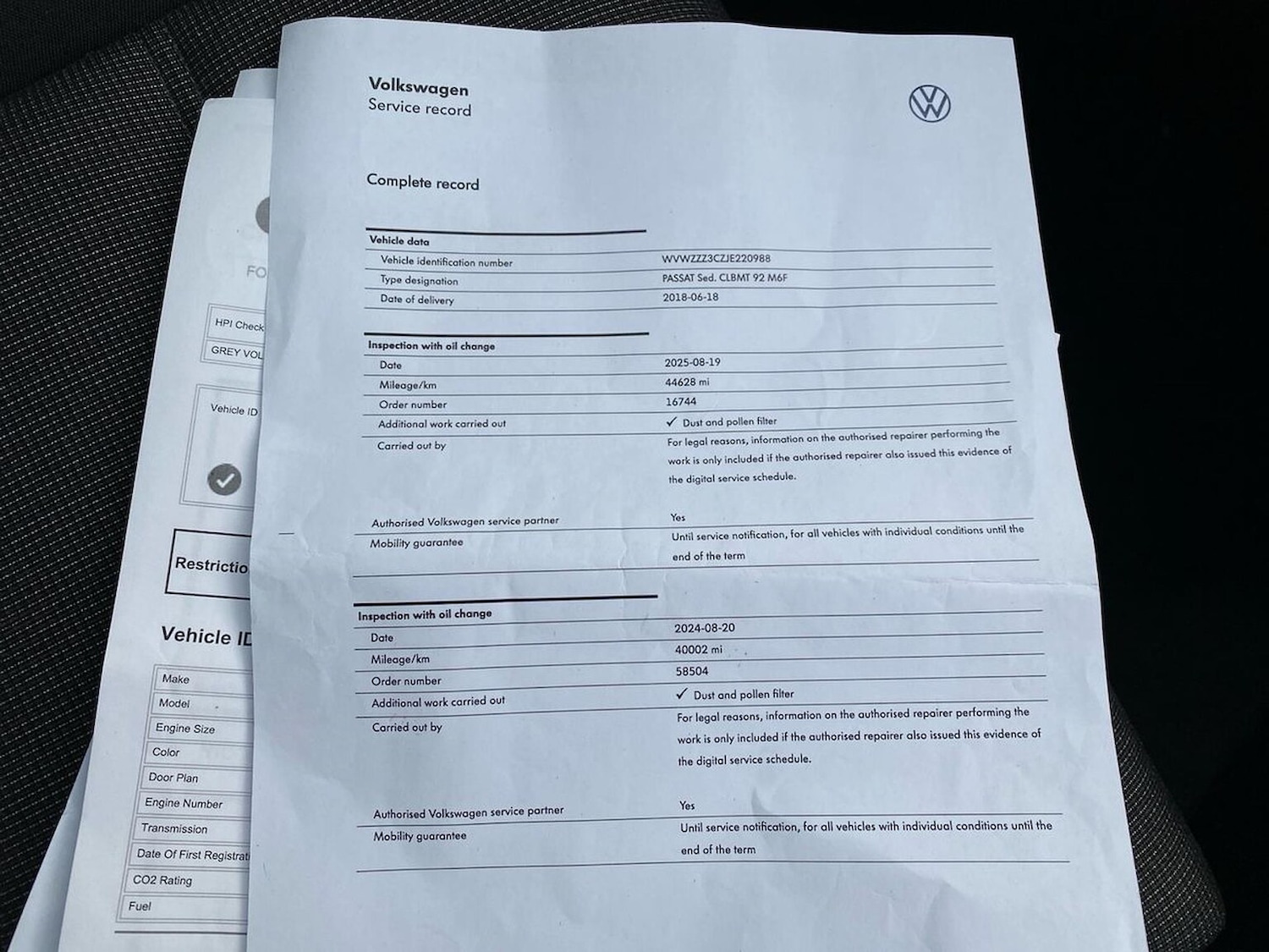 Used Volkswagen Passat 2018 for sale - 76506185: Photo 31