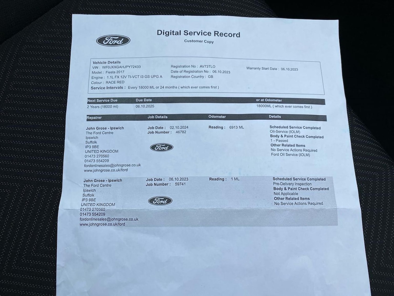 Used Ford Fiesta 2023 for sale - 78121928: Photo 25