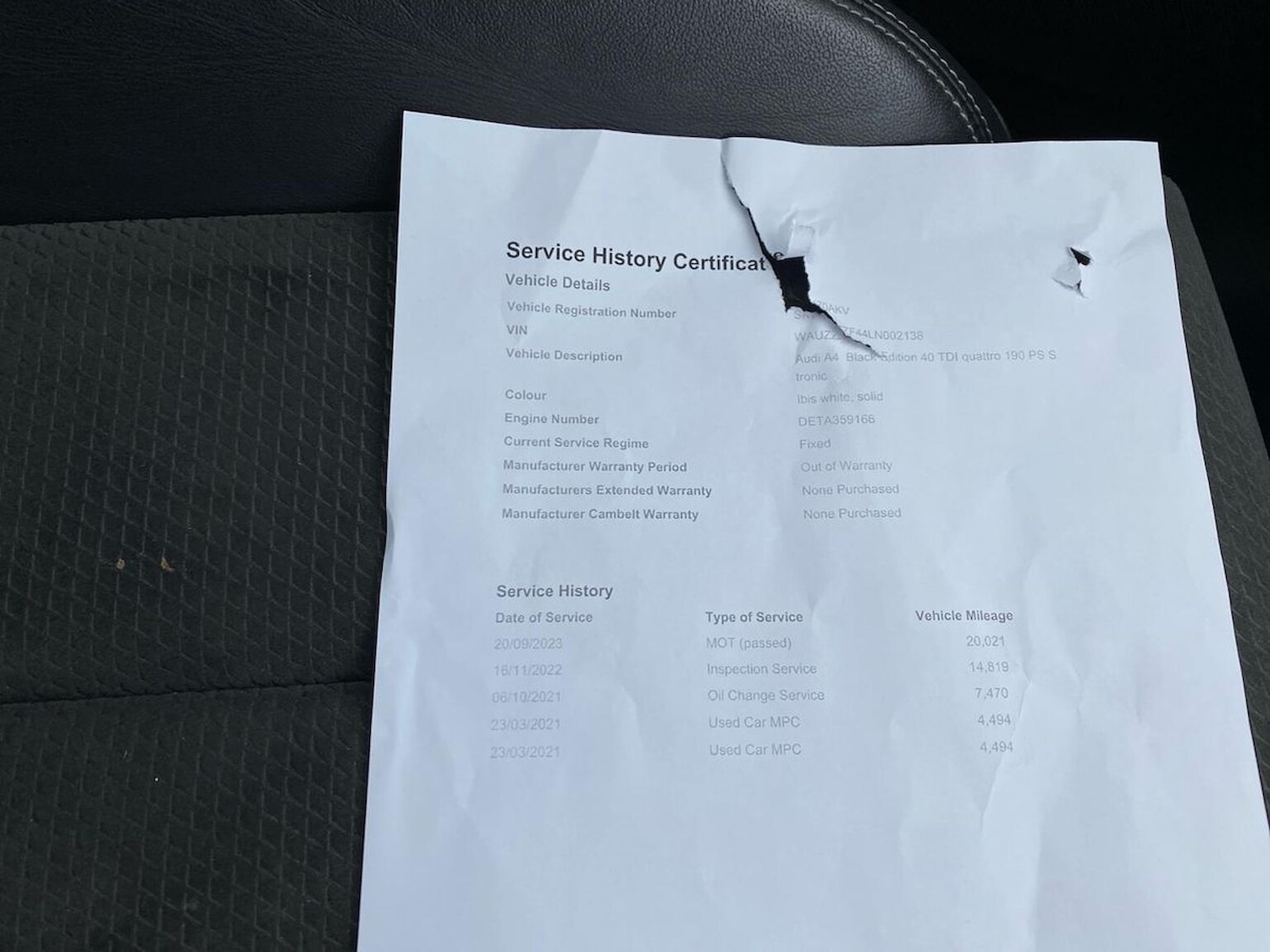 Used Audi A4 2020 for sale - 76412527: Photo 31