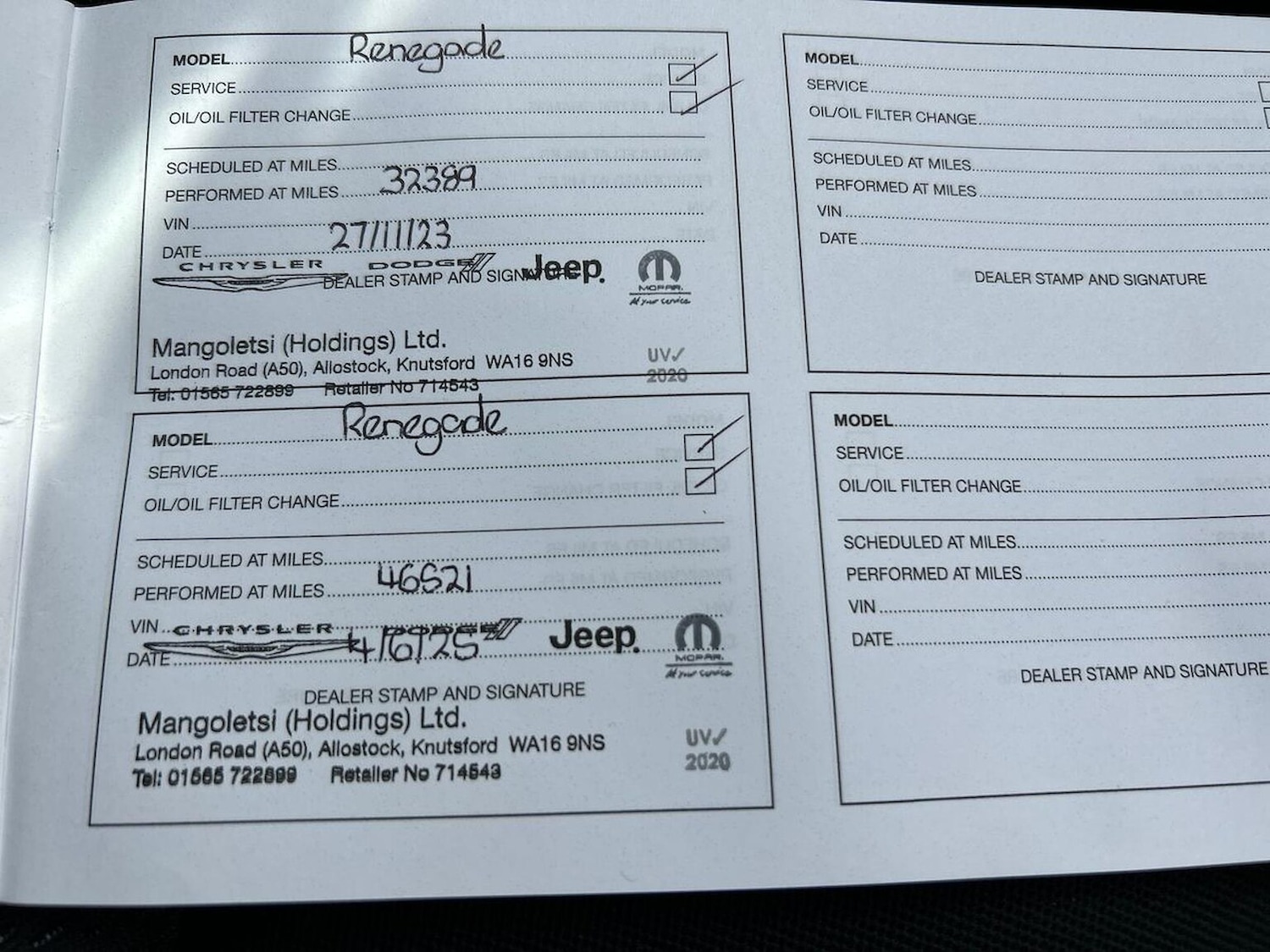 Used Jeep Renegade 2020 for sale - 76403459: Photo 26