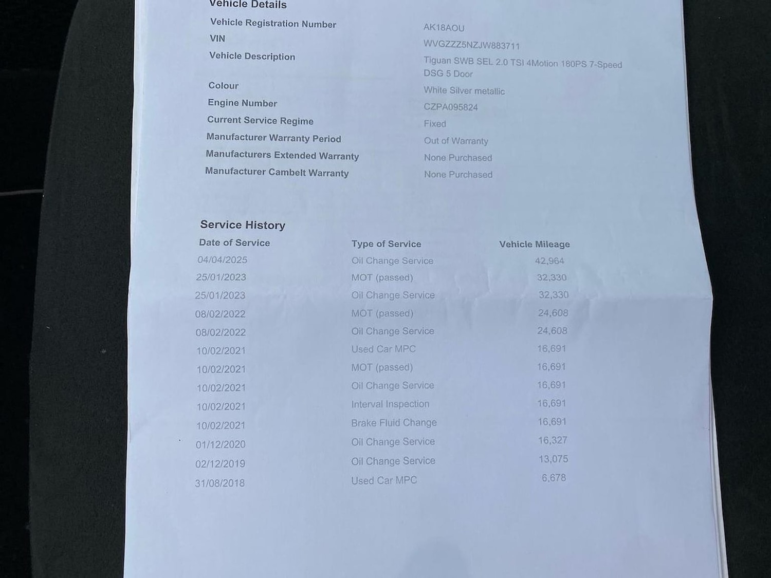 Used Volkswagen Tiguan 2018 for sale - 76559825: Photo 33