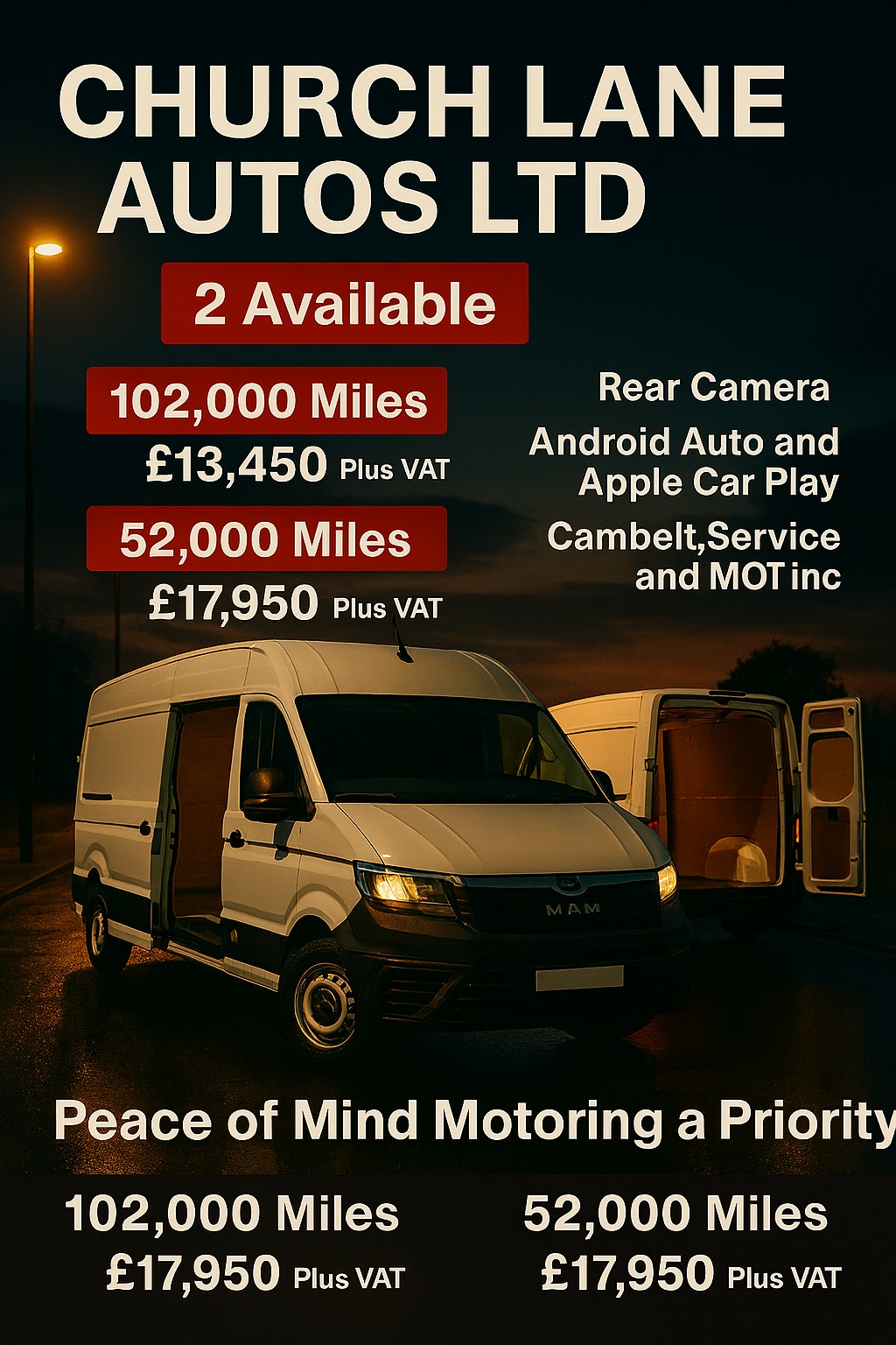 Used MAN TGE 2022 for sale - 77545112: Photo 2