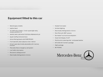 Used Mercedes-Benz C Class 2020 for sale - 79509860: Photo