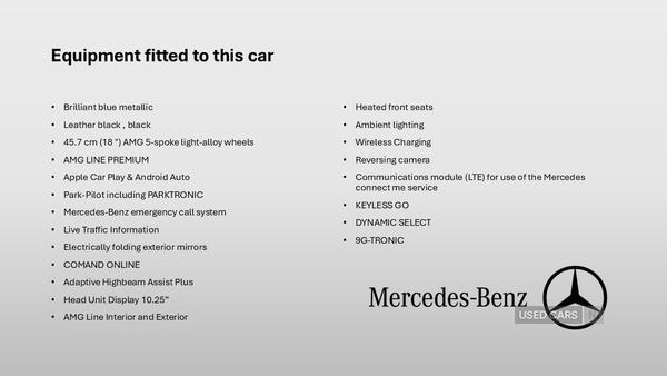 Used Mercedes-Benz C Class 2019 for sale - 77738849: Photo 5