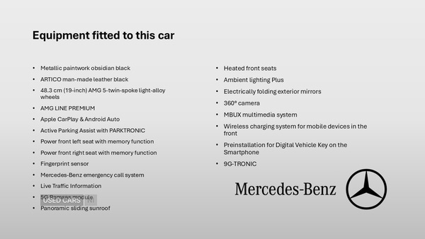 Used Mercedes-Benz C Class 2025 for sale - 78128562: Photo 5