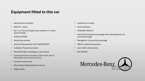 Used Mercedes-Benz GLC 2020 for sale - 77770020: Photo 5