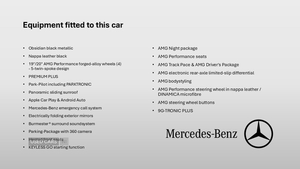 Used Mercedes-Benz C Class 2020 for sale - 77441753: Photo 5