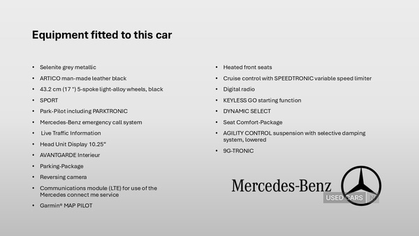 Used Mercedes-Benz C Class 2019 for sale - 77697316: Photo 5