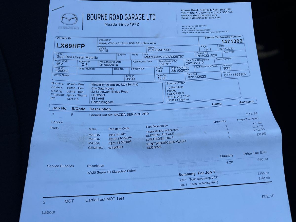 Used Mazda CX-3 2019 for sale - 78117666: Photo 34