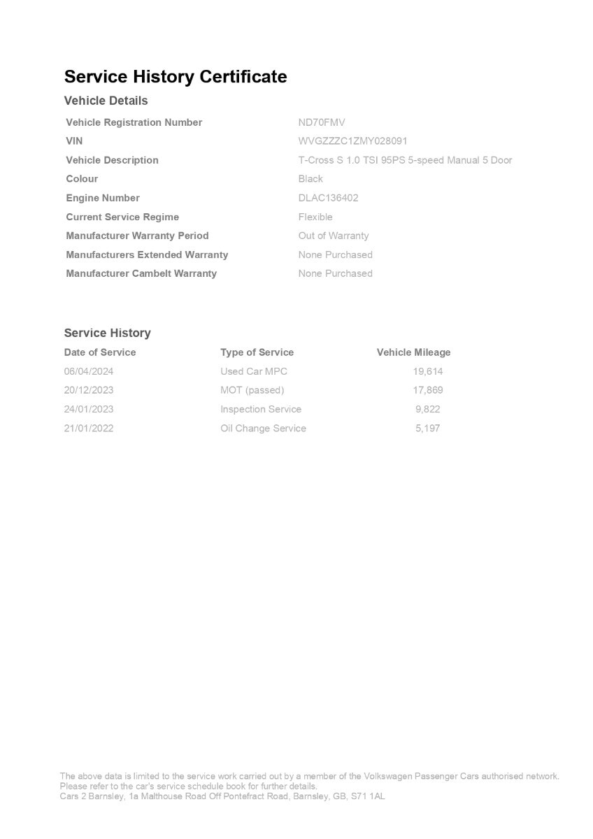 Used Volkswagen T-Cross 2020 for sale - 76567905: Photo 32