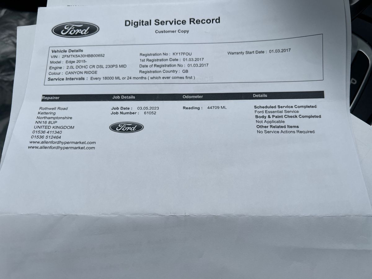 Used Ford Edge 2017 for sale - 77434792: Photo 42