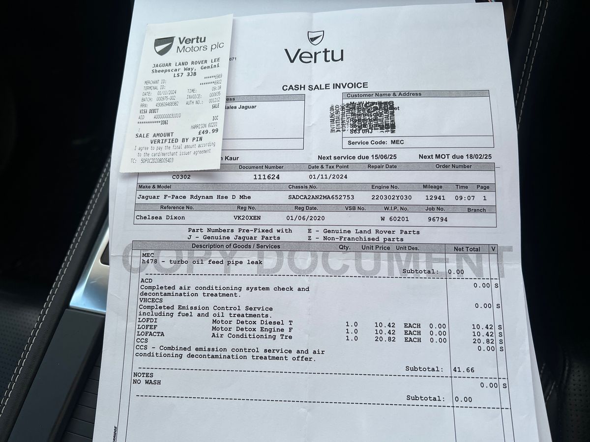 Used Jaguar F-Pace 2020 for sale - 77380937: Photo 45