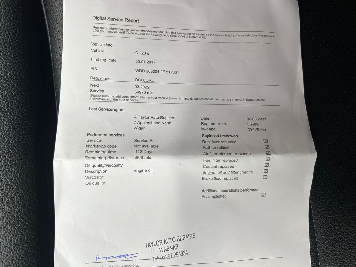 Used Mercedes-Benz C Class 2017 for sale - 77927420: Photo 24