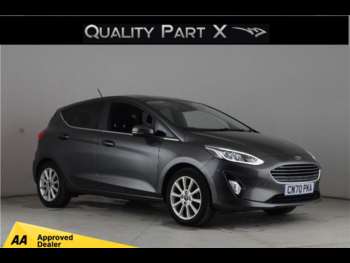 Ford, Fiesta 2018 1.0t Ecoboost Titanium Hatchback 5dr Petrol Manual Euro 6 s/s 100 Ps
