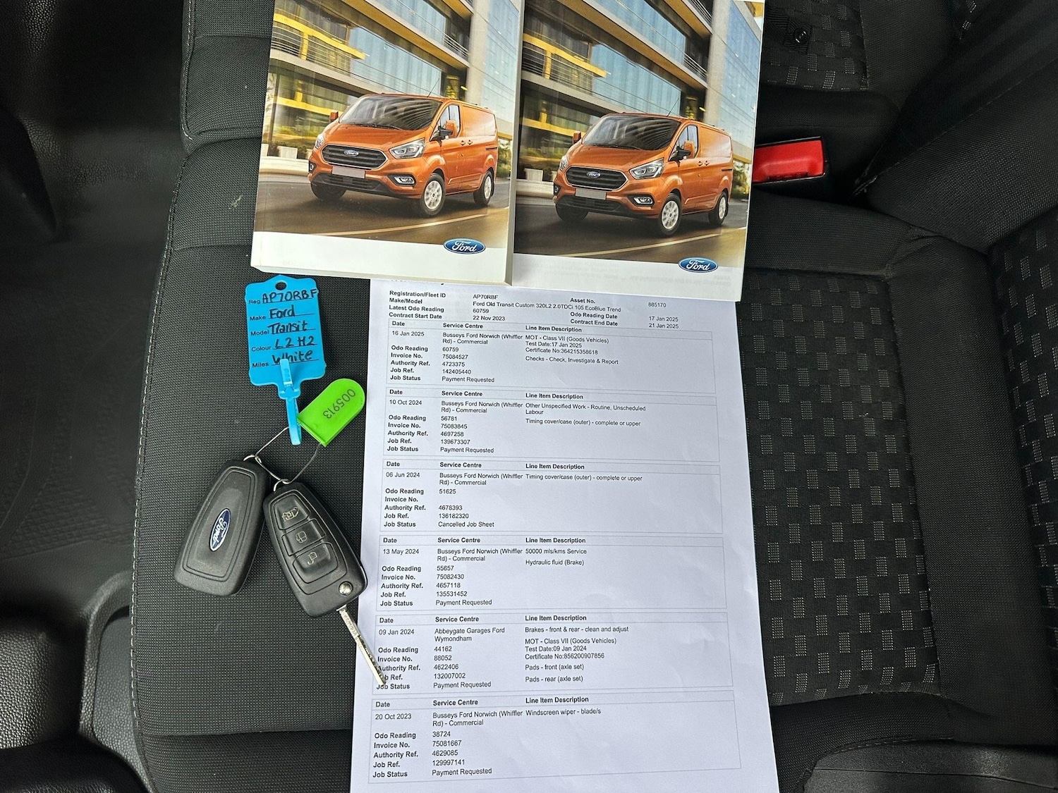 Used Ford Transit Custom 2021 for sale - 76995560: Photo 23